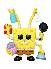 Фигурка Funko POP! Premium Animation Spongebob SquarePants Spongebob Cleaning SDCC25(Exc)(2001)