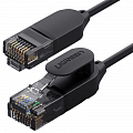 Кабель UGREEN NW122 (70654) CAT 6A Pure Copper 2 x RJ45 Ethernet Cable (5 метров) чёрный