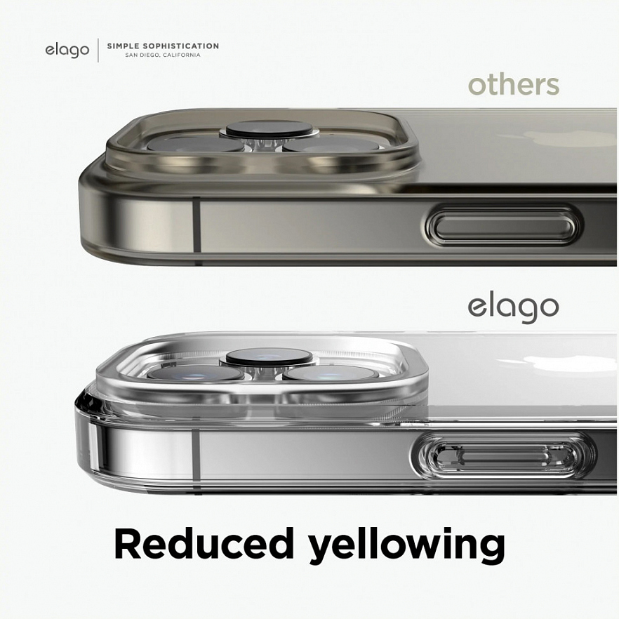 Чехол Elago HYBRID для iPhone 14 Pro Max прозрачный Clear