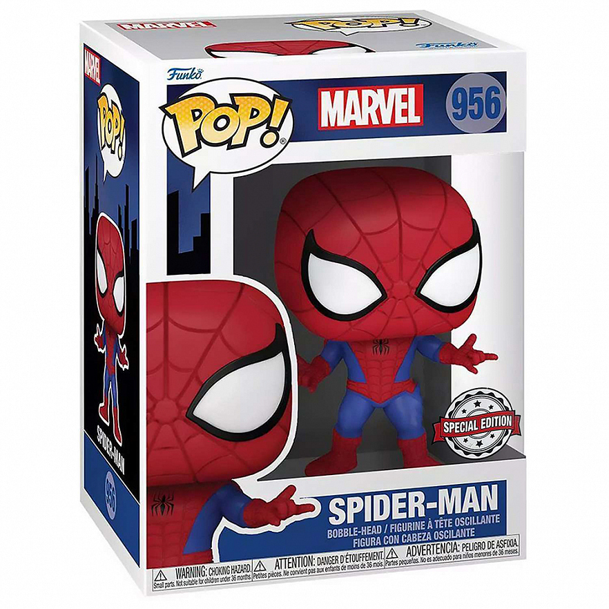 Фигурка Funko POP! Bobble Marvel Animated Spider-Man Spider-Man (Exc) (956) 58871