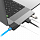 Хаб HyperDrive NET 6-in-2 Hub для MacBook (USB-C) серебристый (GN28N-SILVER)