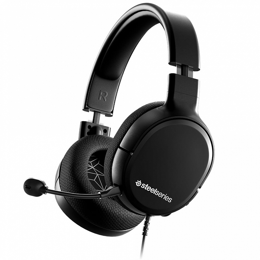 Игровая гарнитура SteelSeries Arctis 1 чёрная