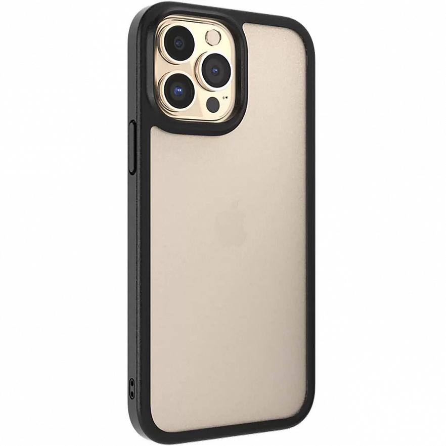 Чехол SwitchEasy AERO+ для iPhone 13 Pro Max чёрный/прозрачный (GS-103-210-208-208)