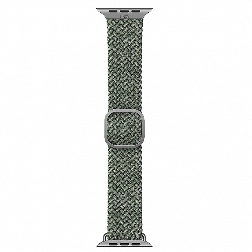 Ремешок Uniq Aspen Strap Braided для Apple Watch 38/40/41 мм зелёный (40MM-ASPGRN)