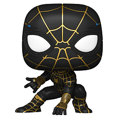 Фигурка Funko POP! Bobble Marvel Spider-Man No Way Home Spider-Man (Black & Gold Suit)