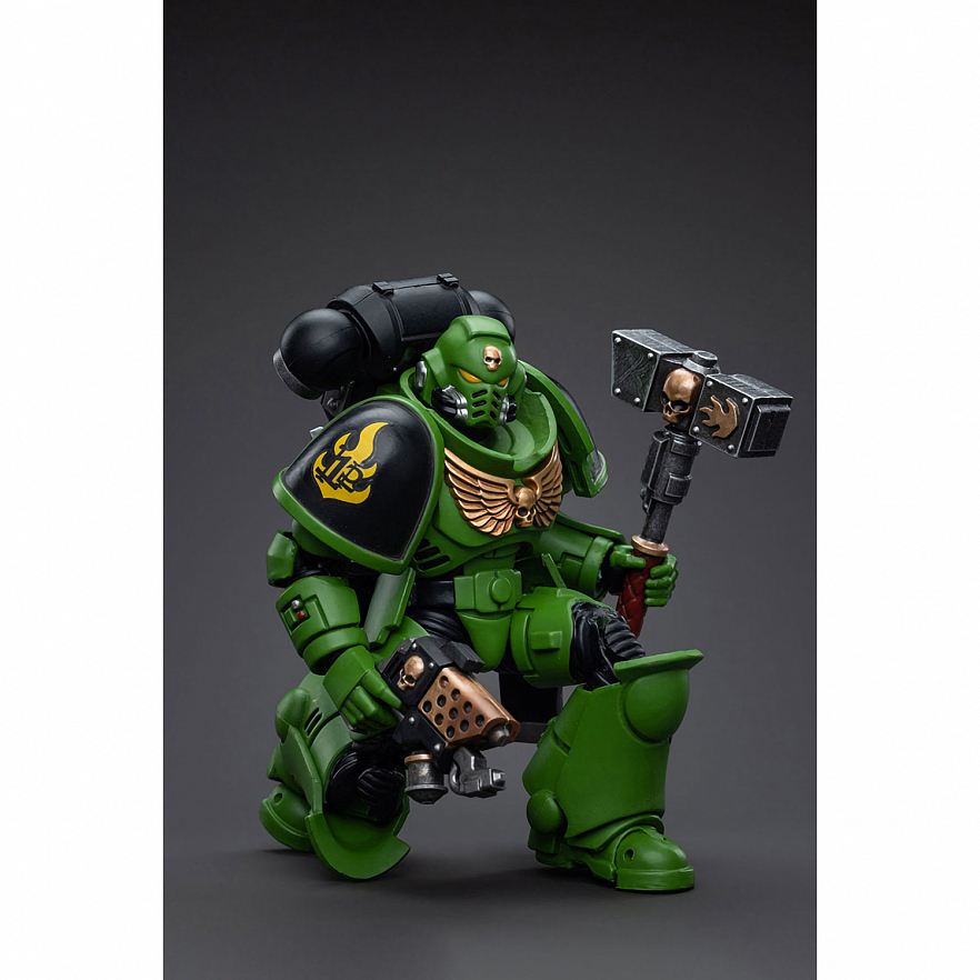 Фигурка Warhammer 40K Salamanders Assault Intercessors Sergeant Krajax 1:18
