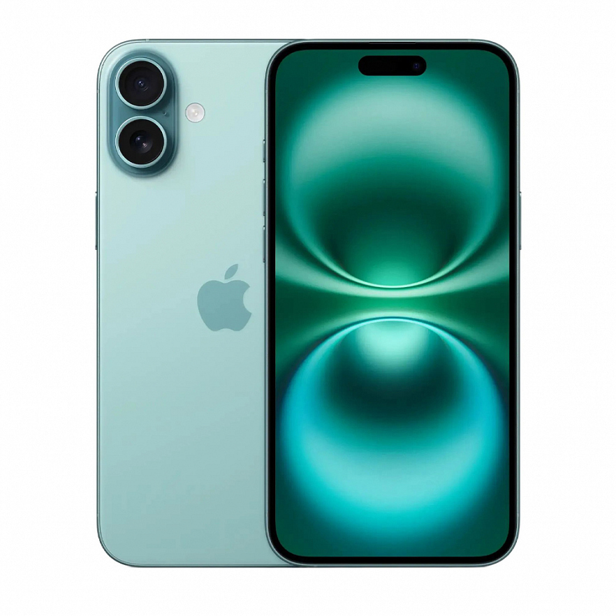 Apple iPhone 16 - 128 Гб Тиловый (Teal)