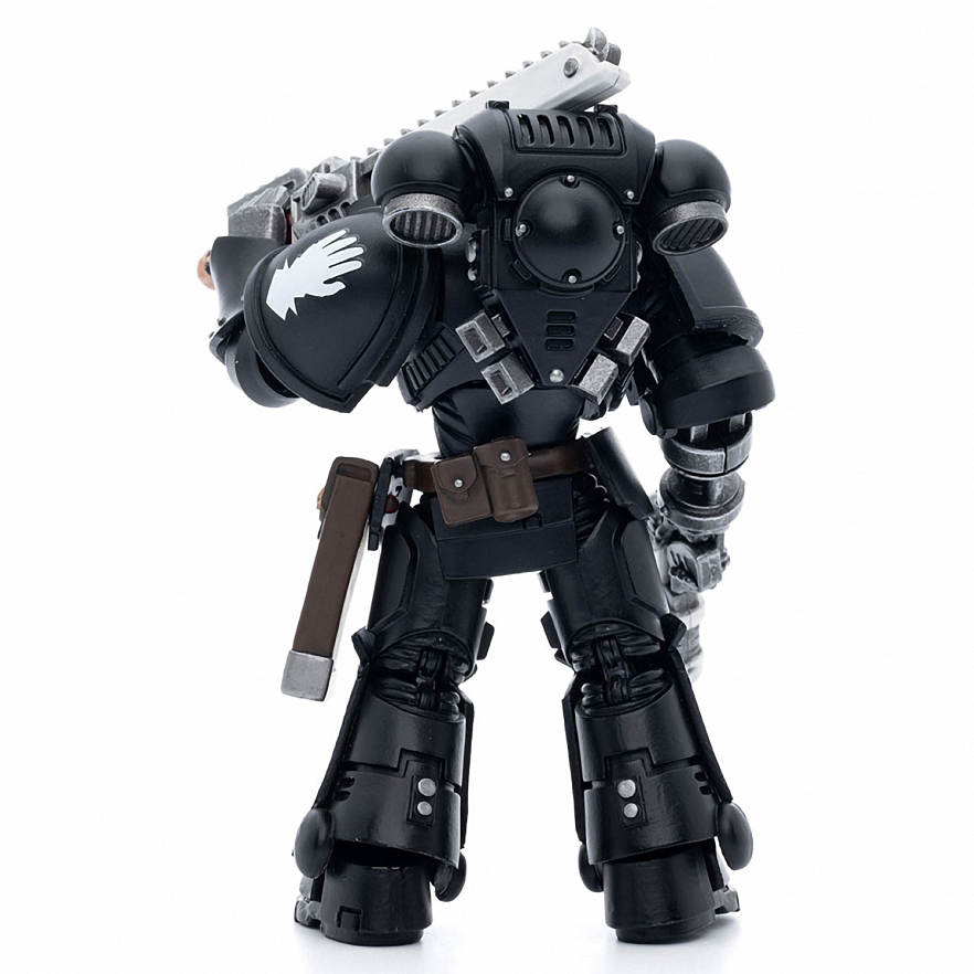 Фигурка Warhammer 40K Iron Hands Assault Intercessors Sergeant Kalock 1:18