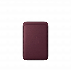 Магнитный картхолдер Apple для iPhone FineWoven Wallet (Burgundy)