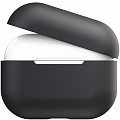 Чехол Royal Double Silicone Case для AirPods Pro чёрный