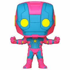 Фигурка Funko POP! Bobble Marvel Infinity Saga Iron Man Mark 5 (BLKLT) (Exc) (1407) 82378