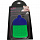Прорезыватель для зубов Adiri Bottle Teething Ring синий/зелёный (Cyan-green)