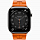 Умные часы Apple Watch Series 10 Hermes 46 мм, спортивный ремешок Kilim оранжевый