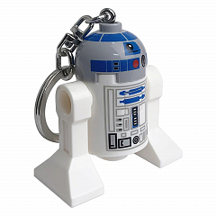 Брелок-фонарик для ключей LEGO Star Wars R2 D2 8 см