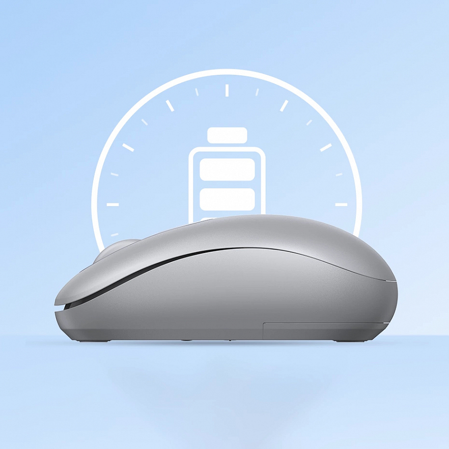 Беспроводная компьютерная мышь Ugreen MU105 2.4G Wireless Mouse серая (90669)
