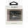 Чехол Guess Python PU Leather Case Metal Logo для AirPods Pro чёрно-серый