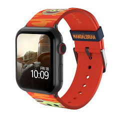 Ремешок MobyFox STAR WARS для Apple Watch (всех размеров) The Child Bounty 2, оранжевый (ST-DSY22STW2014)