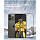 Защитное стекло Blueo 2.5D Large arc Dustproof (3D-эфф. с защ. сеткой) для iPhone 14 Pro с чёрной рамкой