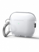 Чехол с карабином Elago Clear Hang для AirPods Pro 3 прозрачный
