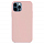 Силиконовый чехол YablukCase Silicone Case для iPhone 12 Pro Max розовый песок