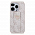 Чехол CG Mobile Guess Grip Stand PU 4G Triangle Diamond Metal Logo для iPhone 15 Pro Max розовый