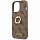 Чехол CG Mobile Guess PU 4G + Ring Hard для iPhone 14 Pro Max коричневый