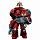 Фигурка Warhammer 40K Blood Angels Assault Terminators Brother Tyborel 1:18