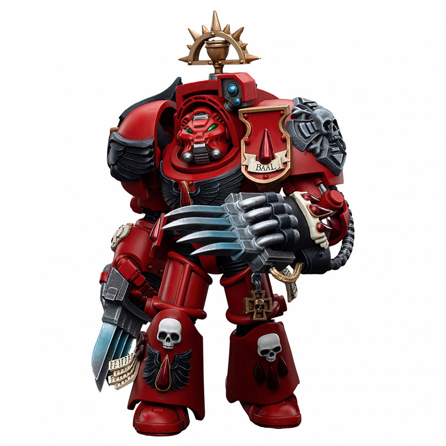 Фигурка Warhammer 40K Blood Angels Assault Terminators Brother Tyborel 1:18