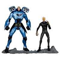 Фигурка DC Multiverse Rookie (Batman End Game) And Mr. Bloom (Gold Label)(SDCc) 18 см