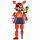 Фигурка Funko Action Figure FNAF Pizza Sim Rockstar Foxy (GW) 45638