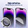 Защитное стекло BlueO Camera Lens PVD stainless steel для iPhone 15 Pro Max 3 шт. Blue (+install)