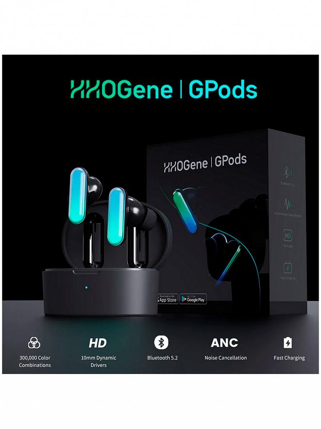 Беспроводные наушники HHOGene GPods белый