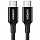 Кабель Ugreen US300 USB-C to USB-C 100W 5A Cable (2 метра) чёрный (80372)