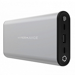 Внешний аккумулятор HyperJuice 130W USB-C Battery 27000 мАч серебристый