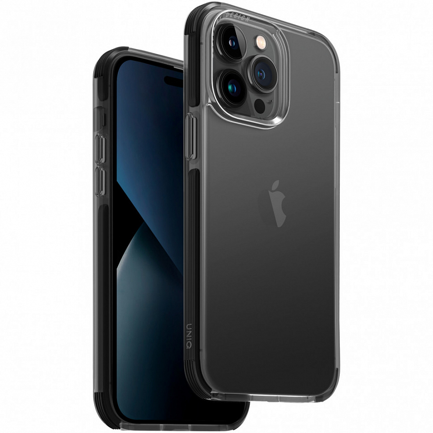 Чехол Uniq Combat для iPhone 14 Pro Чёрный (Black)