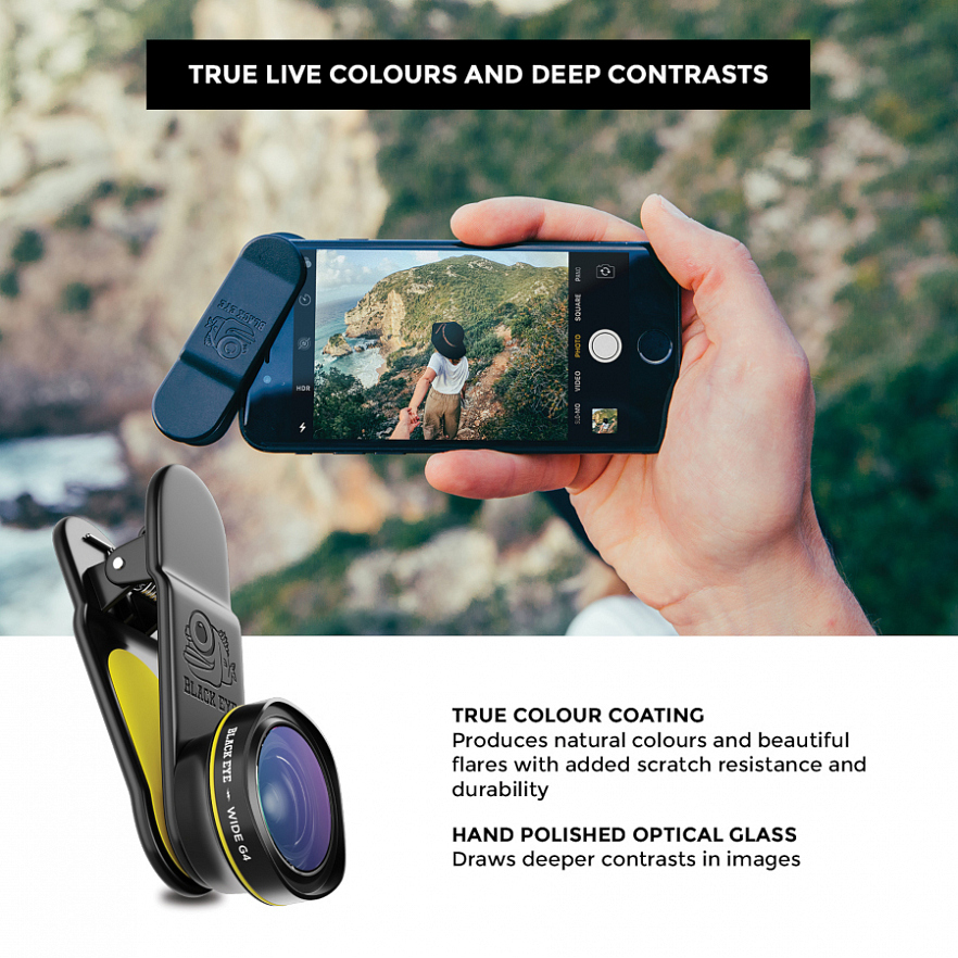 Универсальная широкоугольная линза Black Eye Wide G4