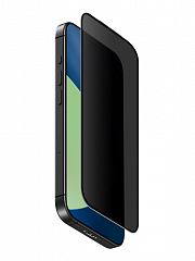 Стекло Uniq OPTIX для iPhone 17 Pro Max антишпион скругленное и закаленное с инсталлером