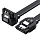 Кабель Ugreen US217 SATA - SATA Data Cable 90° (0,5 метра) чёрный (30797)