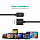 Комплект кабелей RAVPower Micro-USB (0.3 + 0.9 + 1.8 + 3 метра) чёрный (RP-LC04)