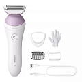 Электробритва Philips Lady Series 6000 с четырьмя аксессуарами