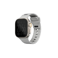Ремешок Uniq для Apple Watch 49/45/44/42 mm STRIDE FKM Rubber серый