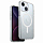 Чехол Uniq Lifepro Xtreme MagSafe для iPhone 15 прозрачный с блёстками (Tinsel)