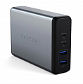 Сетевое зарядное устройство Satechi 108W Pro USB-C PD серый космос (ST-TC108WM)