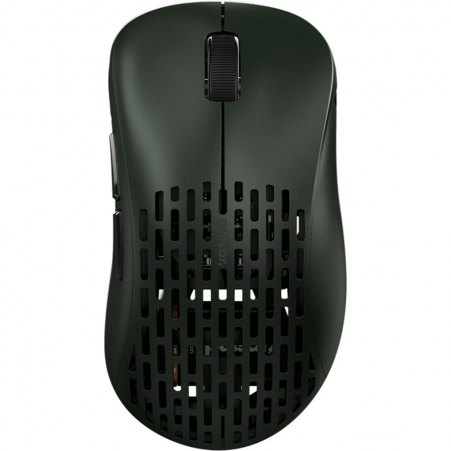 Игровая мышь Pulsar Xlite Wireless V2 Competition Mini зелёная со стеклянными ножками (Founder's Edition)