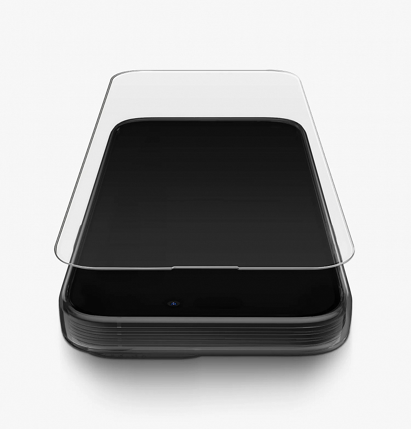 Защитное стекло Uniq OPTIX Clear для iPhone 15 Pro Max прозрачное