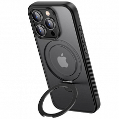 Чехол Ugreen LP763 Protective Case Magnetic Stand для iPhone 15 Pro чёрный (25528)