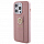 Чехол CG Mobile Guess Grip Stand 4G Saffiano для iPhone 15 Pro розовый