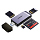Кардридер UGREEN CM180 SD, microSD(TF), CF, MS Multifunction Card Reader (50541)
