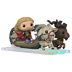 Коллекционная фигурка Funko POP! Rides Bobble Marvel Thor Love & Thunder Goat Boat w/Thor 