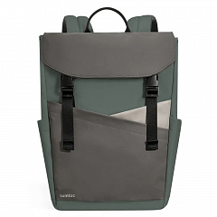 Рюкзак Tomtoc Travel Slash-T64 Laptop Backpack 15.6"/18L Серый/бирюзовый